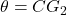 \theta=C&middot;G_2