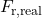 F_{\text{r,real}}