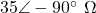 35\angle -90^{\circ}\ \Omega